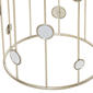 9th & Pike® Gold Metal Contemporary Accent Table - Set of 2 - image 5