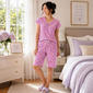 Womens Karen Neuburger Butterfly Fields Bermuda Pajama Set - image 1