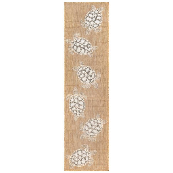 Liora Manne Carmel Sea Turtles Rectangular Large Runner - image 