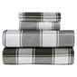 Kathy Ireland Turkish Cotton Flannel Gingham Plaid Sheet Set - image 1