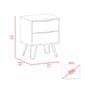 FM FURNITURE Nuvo 2-Drawer Nightstand - image 8