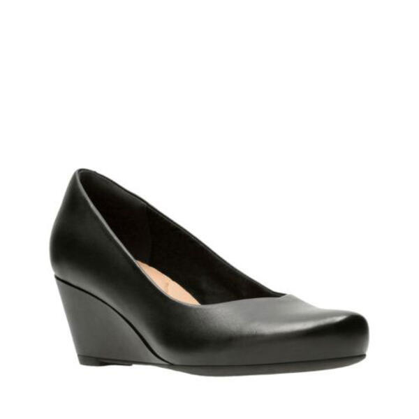 Womens Clarks&#40;R&#41; Flores Tulip Wedge Heels - image 