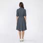 Womens Sharagano Roll Tab Sleeve Venice Shirtdress - image 2