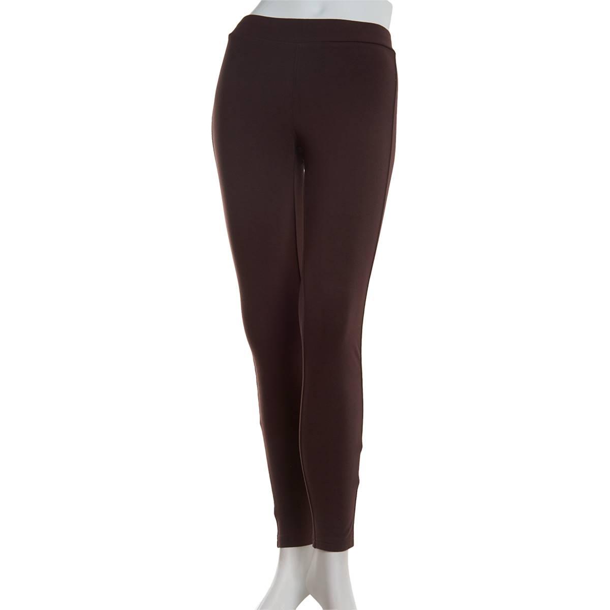 Womens HUE® Wide Waistband Blackout Cotton Leggings