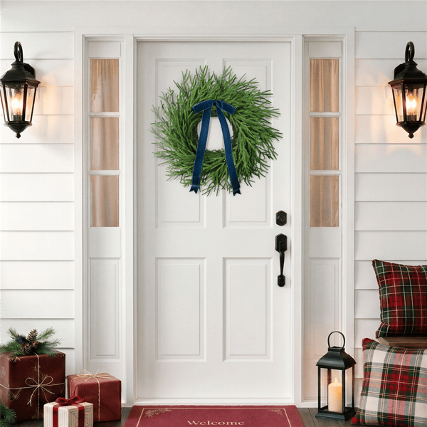 Puleo International 24in. Green Soft Spruce Artificial Wreath