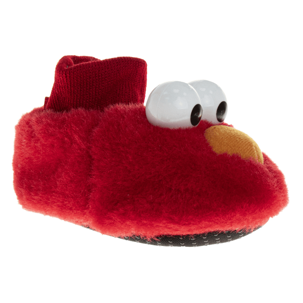 Little Kids Sesame Street® Curious Elmo Dual Sizes Slippers