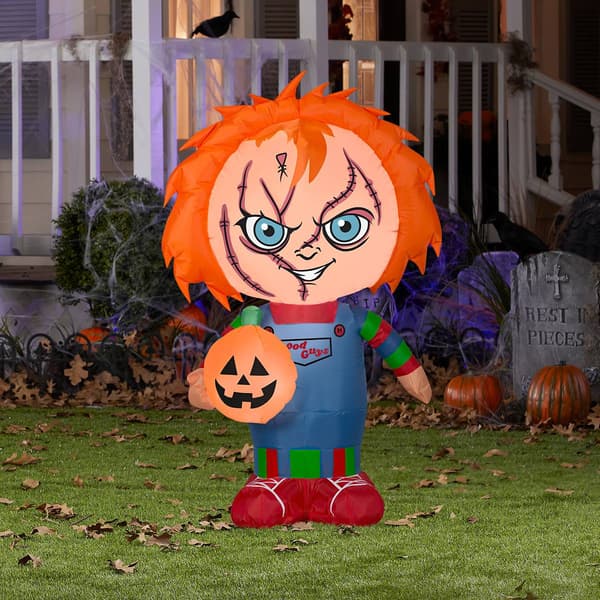 National Tree 42in. Inflatable Halloween Child's Play Chucky