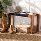 bali & pari Idoya Modern Bohemian Two-Tone Accent Bench - image 5