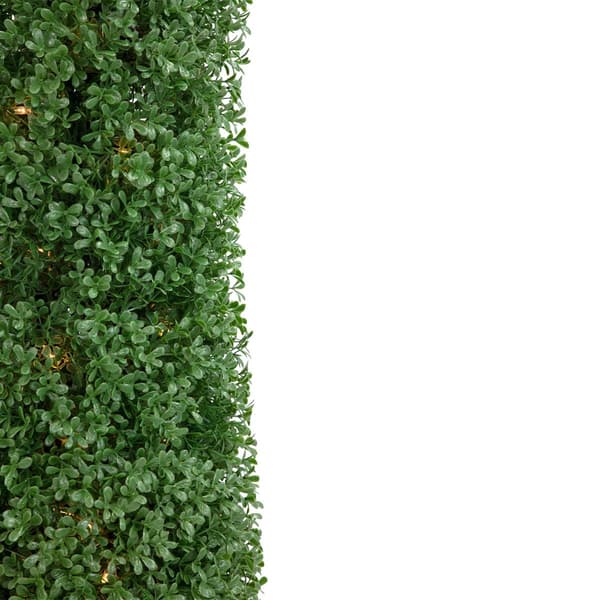 Northlight Seasonal 4ft. Pre-Lit Artificial Boxwood Topiary Tree