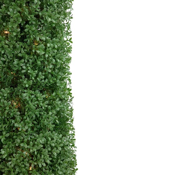 Northlight Seasonal 4ft. Pre-Lit Artificial Boxwood Topiary Tree