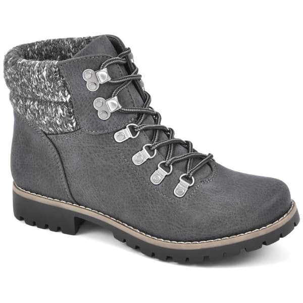 Womens Cliffs by White Mountain Pathfield Fabric Ankle Boots - image 