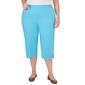 Plus Size Alfred Dunner Summer Breeze Lightweight Capri Pants - image 1