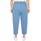Plus Size Alfred Dunner Austin Floral Butterfly Pull-On Jeans - image 2
