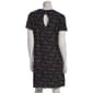 Womens Charmour Short Sleeve Love Script Nightshirts - image 3