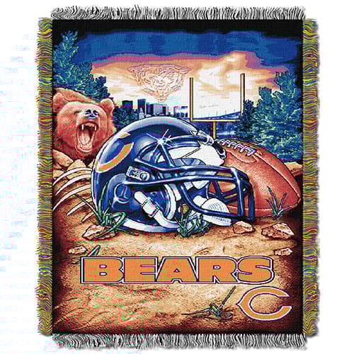 NFL Chicago Bears Home Field Advantage Throw