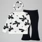 Baby Girl (12-24M) BTween(R) Bow Sweatshirt & Flared Leggings Set - image 1