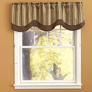 Windsor Striped Valance - 56x17 - image 