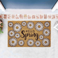 VCNY Home Hello Spring Floral Outdoor Coir Doormat - image 2