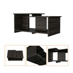 FM FURNITURE Black Waycross Coffee Table