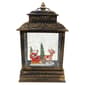 Alpine LED Santa Sleigh and Reindeer Snowglobe - image 1