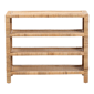 bali & pari Abelia Natural Rattan 4-Tier Display Shelf - image 2