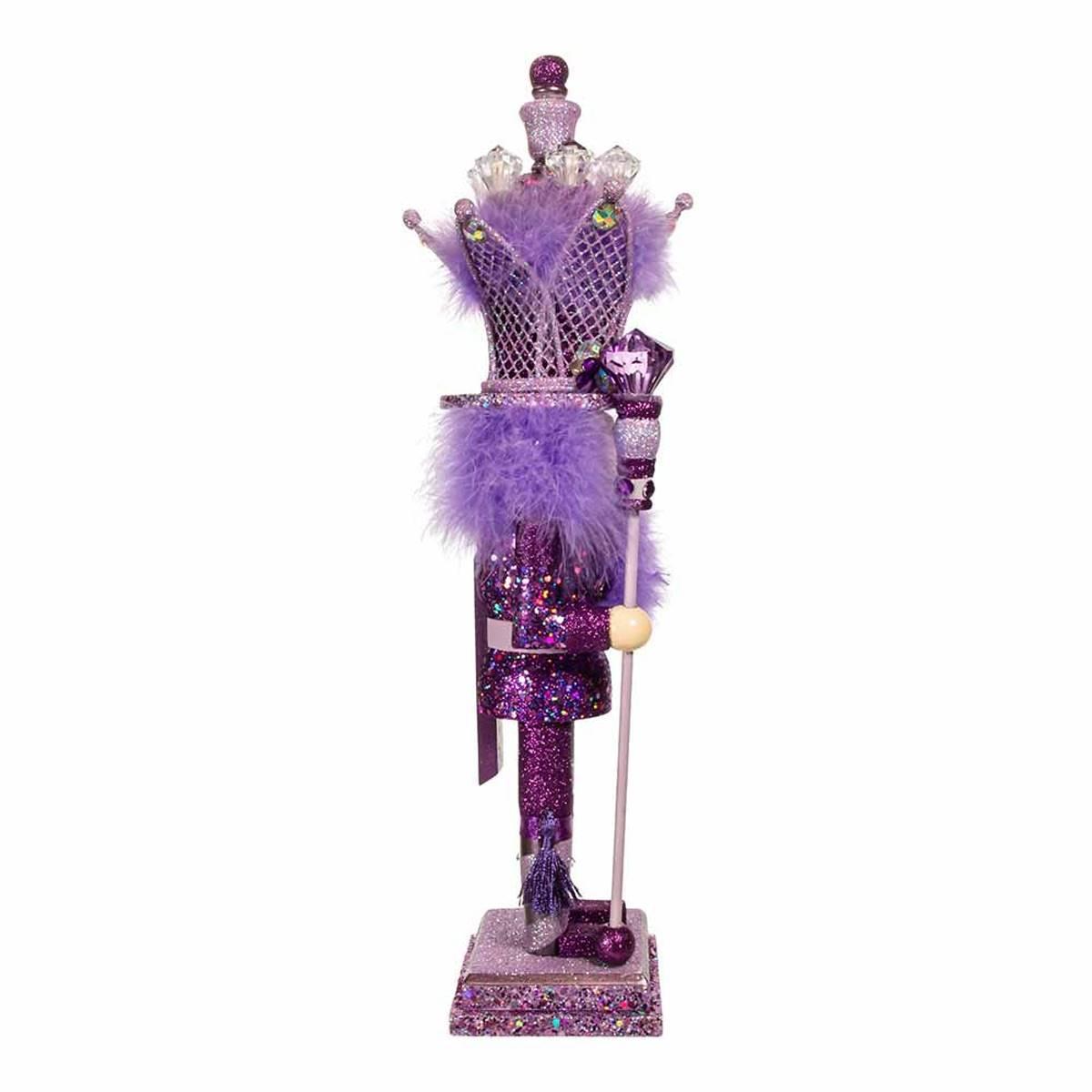 Kurt S. Adler 16in. Hollywood Nutcrackers Purple King