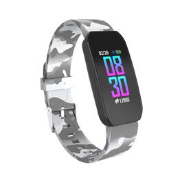 Adult Unisex Active Grey Camo Smartwatch - 500227B-42-G57