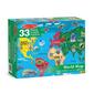 Melissa &amp; Doug(R) 33pc. World Map Floor Puzzle - image 1