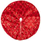Northlight Seasonal 20in. Snowflake Mini Christmas Tree Skirt - image 1