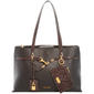 Tahari Ginny Tote Snake Trim - image 1