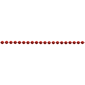 Northlight 15ft. Crimson Red Shiny Beaded Christmas Garland - image 5