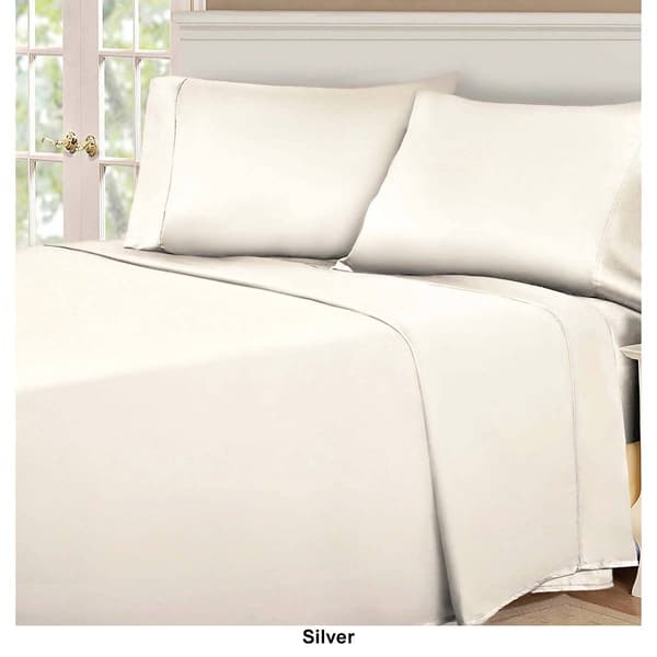 Superior Egyptian Cotton 530TC Solid Deep Pocket Sheet Set