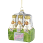 Northlight Imported Beer Six Pack Glass Christmas Ornament - image 4