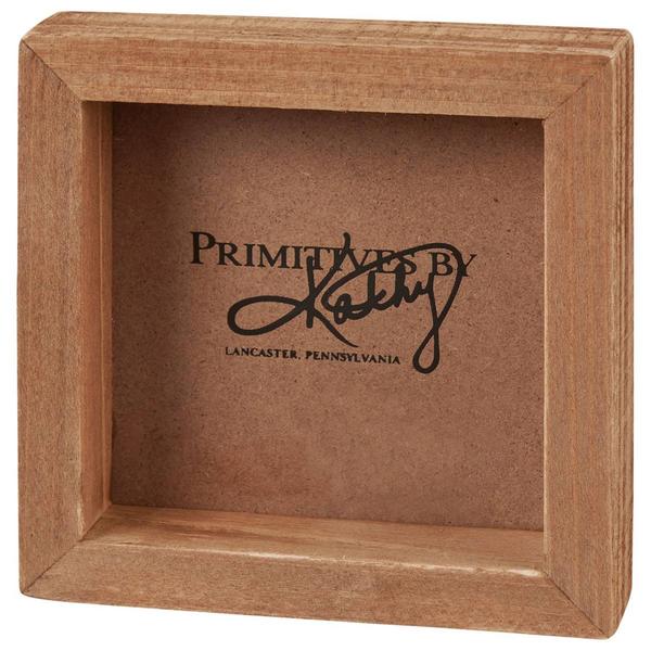 Primitives By Kathy Wicked without Coffee Mini Box Sign
