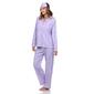 Womens White Mark 3pc. Pajama Set - image 3