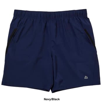 Mens RBX Stretch Diagonal Mesh Stripe Woven Shorts - Boscov's