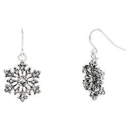 Snowflake/Christmas Tree/Star CZ Earring Set