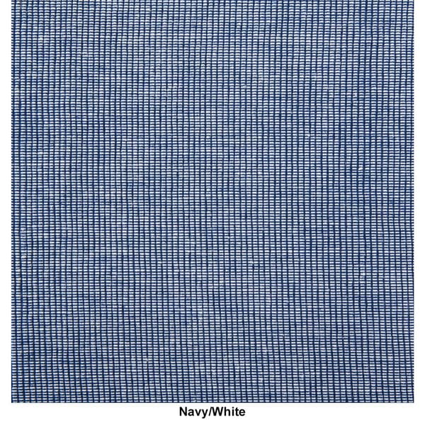 DII® Design Imports 2-Tone Ribbed Placemats - Set of 6
