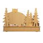Kurt S. Adler 7in. Wooden Light Up Camping Scene - image 4