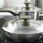 BergHOFF Bolt 8pc. Stainless Steel Cookware Set w/ Glass Lids - image 6