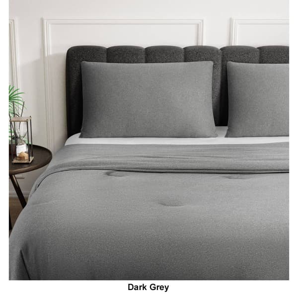 Awesome Home Soft Easy Care Jersey 3pc. Comforter Set