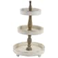 9th &amp; Pike® 3 Tier White Round Events Serving Tray - image 4