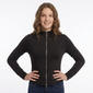 Juniors Cotton Candy Butter Double Zip Mock Neck Jacket - image 1