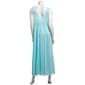 Womens Exquisite Form Sleeveless V-Neck Long Nightgown - image 3