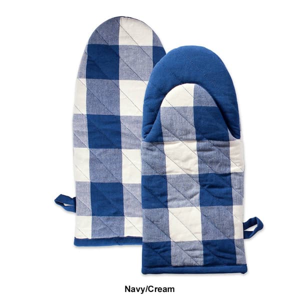 DII&#174; Buffalo Check Oven Mitt Set Of 2