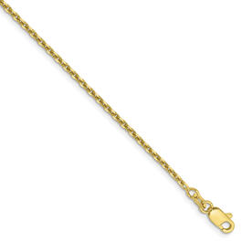 Gold Classics&#8482; 10kt. 1.65mm 24in. Cable Chain Necklace