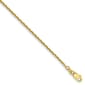Gold Classics&#8482; 10kt. 1.65mm 24in. Cable Chain Necklace - image 2