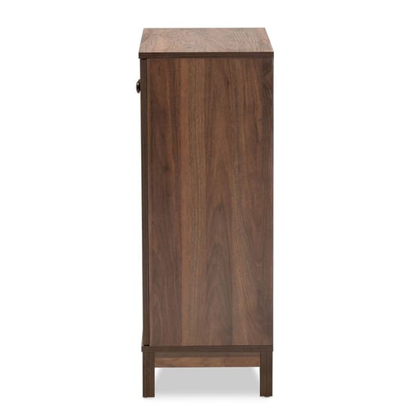 Baxton Studio Baxton Studio Nissa 2-Door Shoe Storage Cabinet