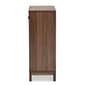 Baxton Studio Baxton Studio Nissa 2-Door Shoe Storage Cabinet - image 4