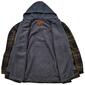 Mens Big & Tall Mountain Ridge Sherpa Lined Jacket - Green/Black - image 2
